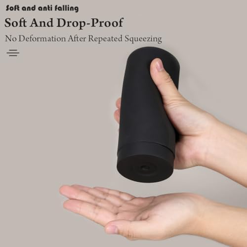 Chpbolly Silicone Dish Soap Dispenser - Leakproof Refillable Countertop Holder