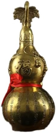 Usoway Copper Happiness Gourd Figurine Ornament