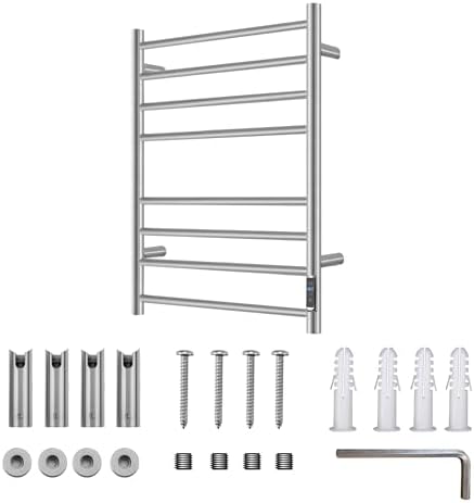 BLARALA Heated Towel Racks with Timer and Temperature Control