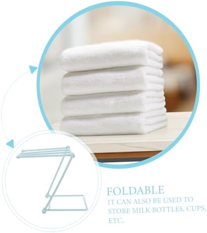 ULTECHNOVO Foldable Towel Rack for Kitchen Bathroom