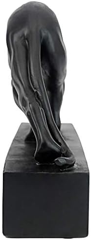 Design Toscano Panther on the Prowl Art Deco Statue 16 Inch Black