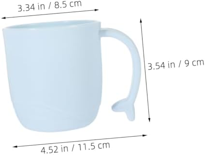 2pcs Cartoon Toothbrush and Mouthwash Cups for Kids