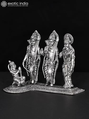 Exotic India Superfine Ram Darbar Brass Statue 1