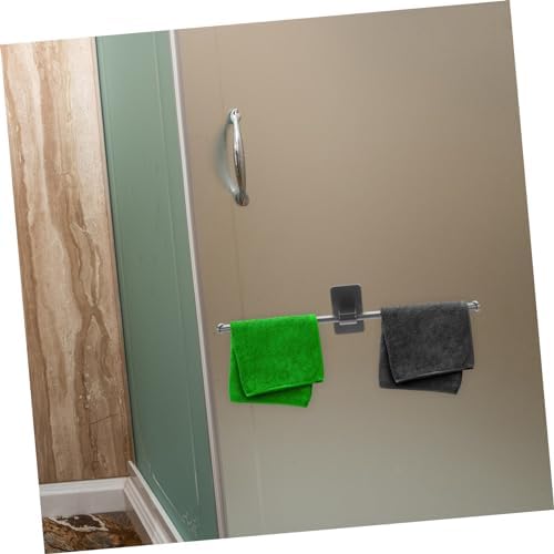Alipis Space-Saving Wall Mounted Towel Rack No Drilling