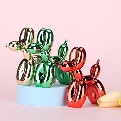 Balloon Dog Sculpture Modern Home Decor Statues