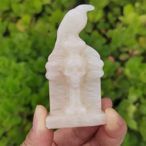 Natural Obsidian Raven Statue Reiki Crystal Decor
