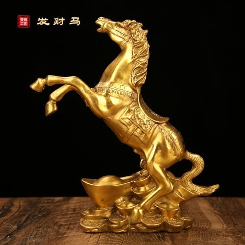 Usoway Pure Bronze Wealth God Ornament Decor