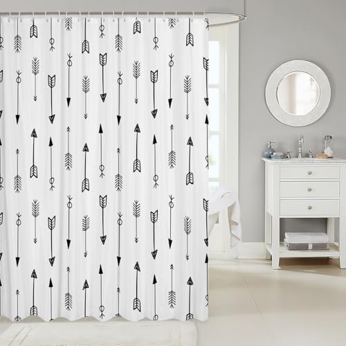 Erosebridal Arrows Shower Curtain 72x72