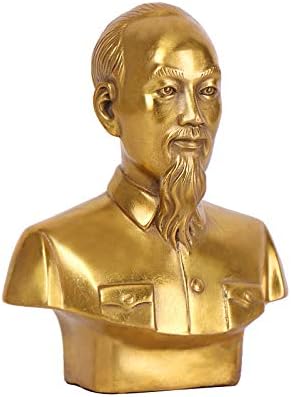 Usoway Pure Bronze Ho Chi Minh Statue Home Decor