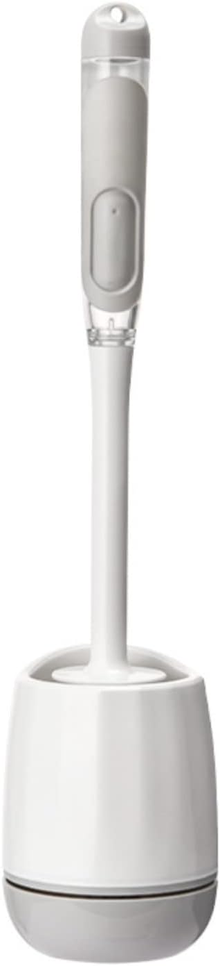LUOWUYOU Toilet Brush and Plunger Set with Liquid Storage