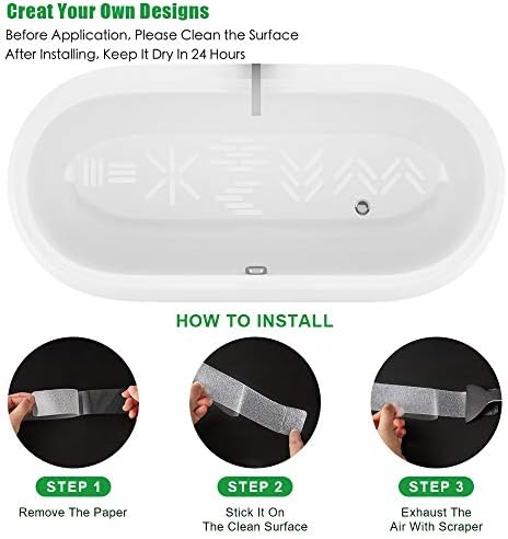 SlipStopper Non-Slip Bathtub Strips 18PCS