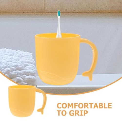 3pcs Dolphin Tail Handle Toothbrush Holder