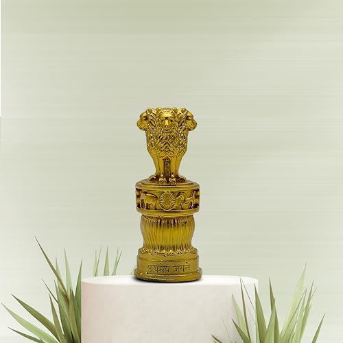 Samyuktha Ashoka Pillar Stambh 5 Inch Sculpture