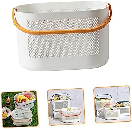 Portable Shower Storage Basket Organizer for Bathroom and Pantry