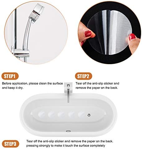 Secopad 36PCS Non-Slip Bathtub Stickers Set