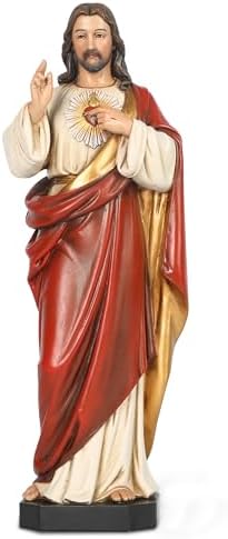 BC Catholic Sacred Heart of Jesus Statue 1475 Inch 1