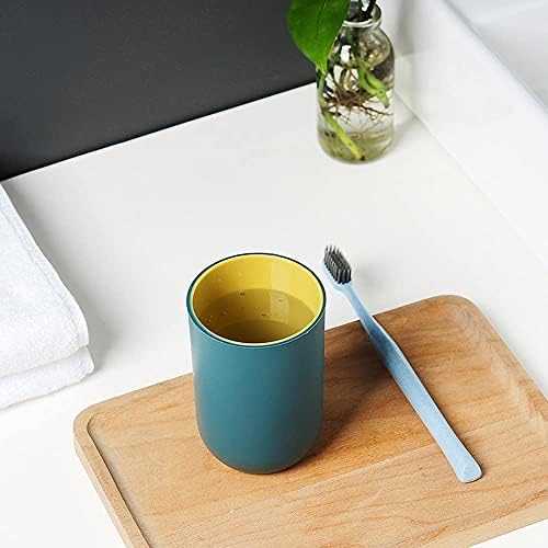 RabyLeo 105oz Unbreakable Reusable Tumbler Set of 2 Navy Blue