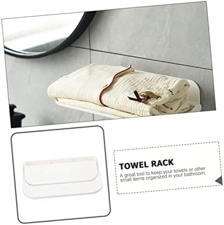 ABOOFAN Wall Mount Towel Holder Foldable Storage Rack