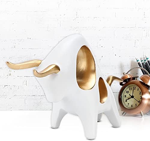 Buachois Lucky Fighting Bull Resin Sculpture