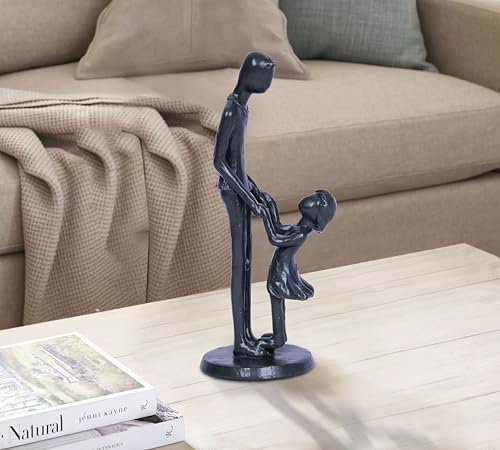Father Daughter Statue - Heartwarming Love Sculpture