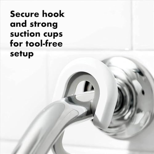 OXO Good Grips 3 Tier Shower Caddy with Razor Holder