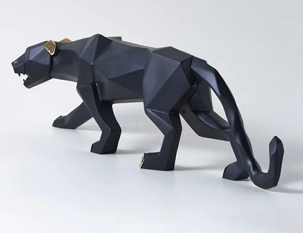 Black Jaguar Showpiece for Home Decor 1