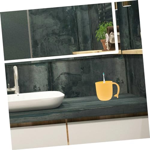 2pcs Dolphin Tail Toothbrush Mugs for Bathroom Storage