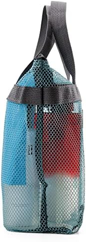 TOPASION Mesh Shower Caddy Bag for Travel and Gym