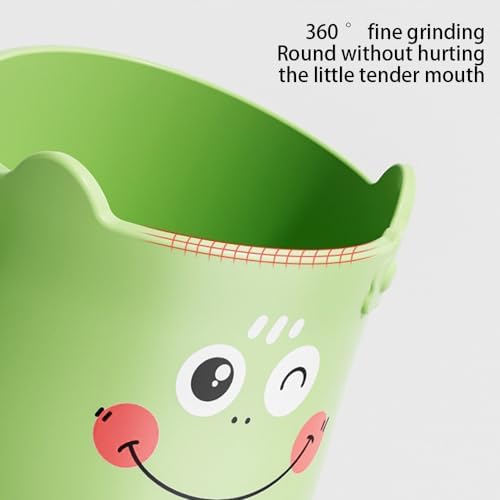 Kids Cartoon Mouthwash Cup with Thick Handle