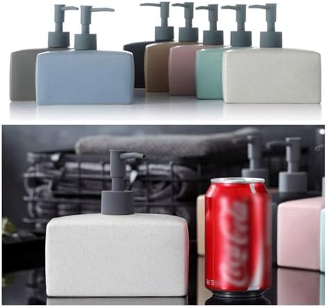 OXOAMP Square Ceramic Soap Dispenser 500ml