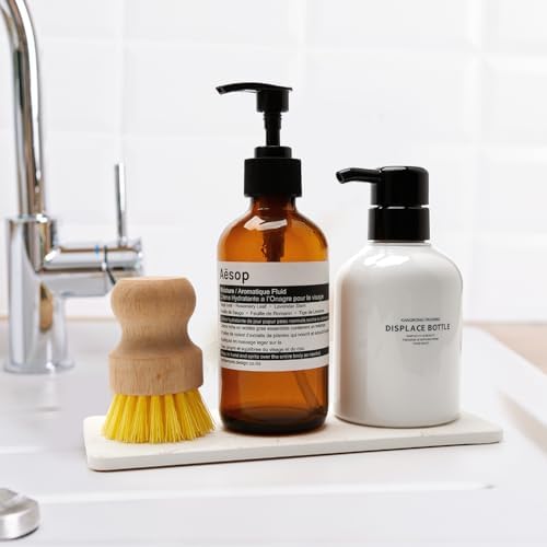 Deceram 2 Pcs Water Absorbing Ceramic Drying Trays