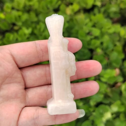 Natural Obsidian Raven Statue Reiki Crystal Decor