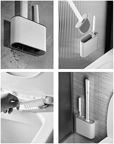 Nothers Toilet Brush and Holder Set White