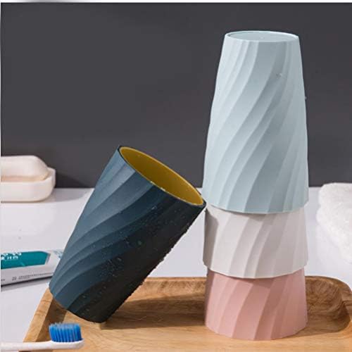Cabilock 4pcs Travel Gargle Toothbrush Cup Tumbler