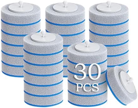 MOPALL 30 Count Toilet Brush Refills for Deep Cleaning