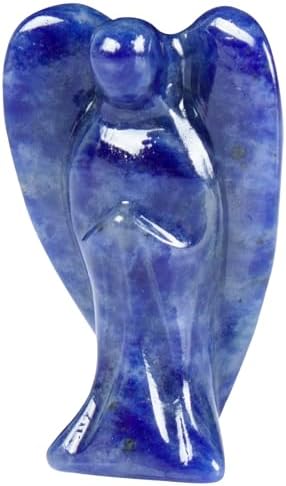 18 Inch Blue Sodalite Angel Crystal Statue