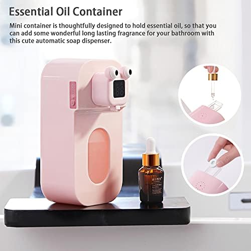 AMYESE Automatic Foaming Soap Dispenser - Wall Mount Green Frog Kids Hand-Free
