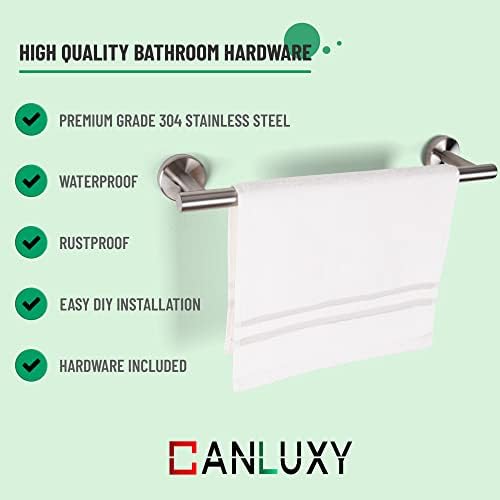 CANLUXY Stainless Steel Towel Bar 1575 Inch Wall Mounted