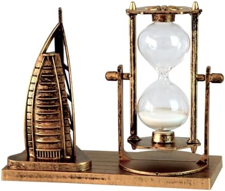 Burj Al Arab Statue with Hourglass Decor
