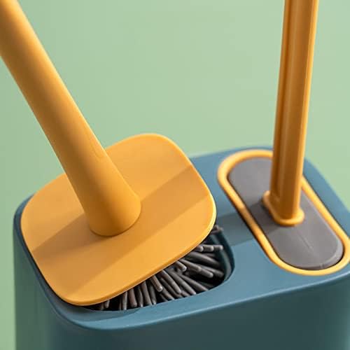 Toilet Brush with Silica Gel Holder Wall Hanging