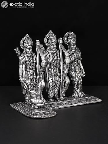 Exotic India Superfine Ram Darbar Brass Statue 1