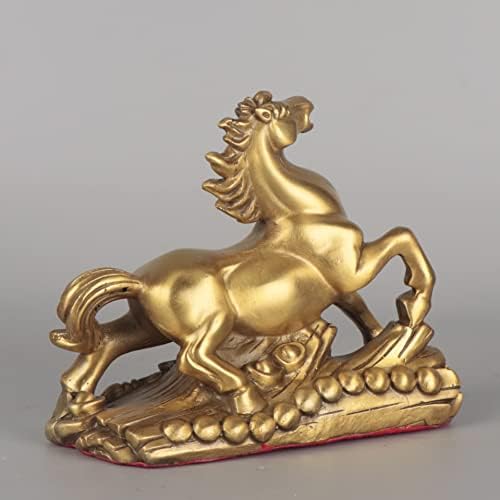 Usoway Brass Horse Sculpture 12x5x10cm