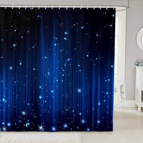 Erosebridal Abstract Ombre Shower Curtain Set