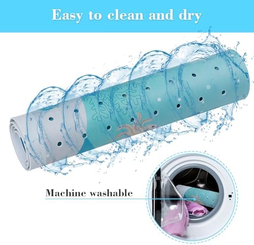 Secopad Cartoon Baby Bath Mat with Suction Cups