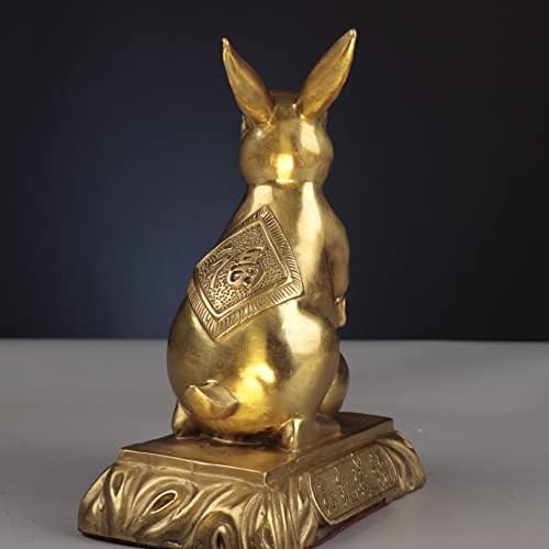 Usoway Collectible Copper Rabbit for Home Dcor