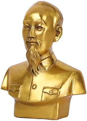 Usoway Pure Bronze Ho Chi Minh Statue Home Decor