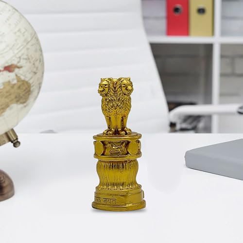 Samyuktha Ashoka Pillar Stambh 5 Inch Sculpture