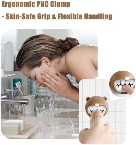 MayFancy Adorable Bear Adhesive Hooks 2pcs