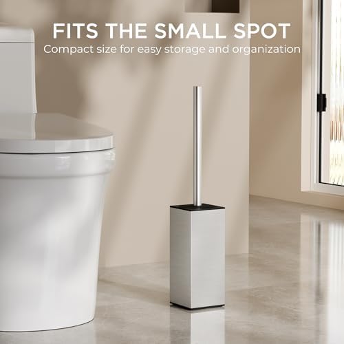 FORIOUS Toilet Brush and Holder Set 2 Packs 1