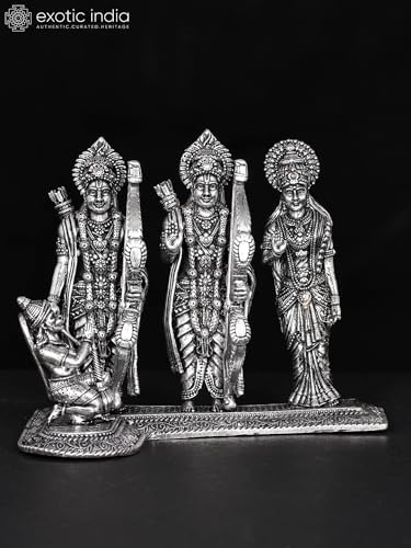Exotic India Superfine Ram Darbar Brass Statue 1